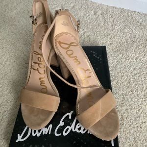 Sam Edelman Yaro suede block-heeled sandals